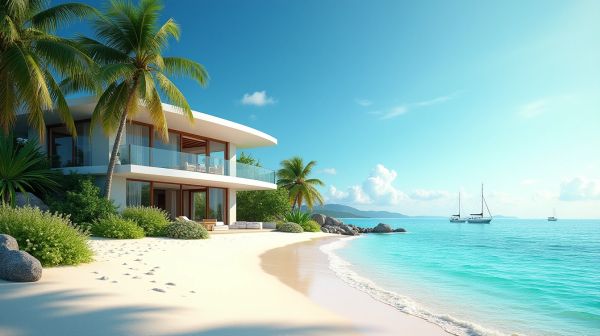 Villa rental in St Barth: Discover exclusive beachfront options