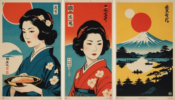 Explore stylish japanese posters to enhance retro decor